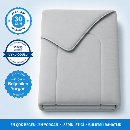 ColdSleep™ Serinletici Battaniye-Gri