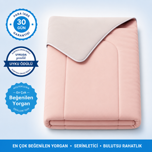 ColdSleep™ Serinletici Battaniye-Pembe