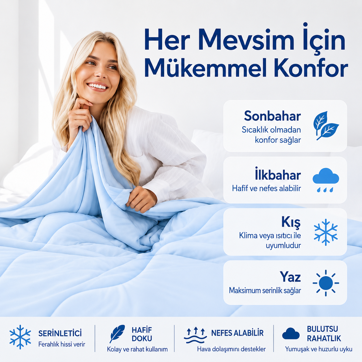 ColdSleep™ Serinletici Battaniye